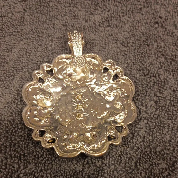 Cross Pendant with Crystals - Picture 3 of 6